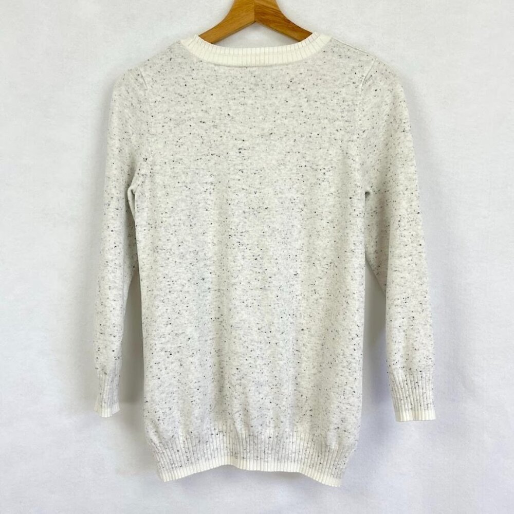 Christopher & Banks Pullover Sweater Classy Academia Grandma Core Chic Boho M - Picture 4 of 7